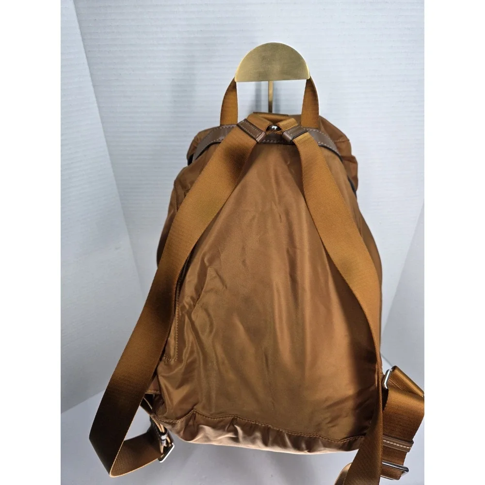 Tumi 48787 Voyageur Basel Backpack in a brown‎ nylon material